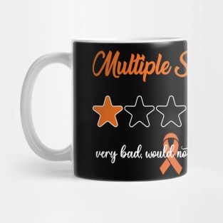 Multiple Sclerosis MS Very Bad Would Not Recommend Mug